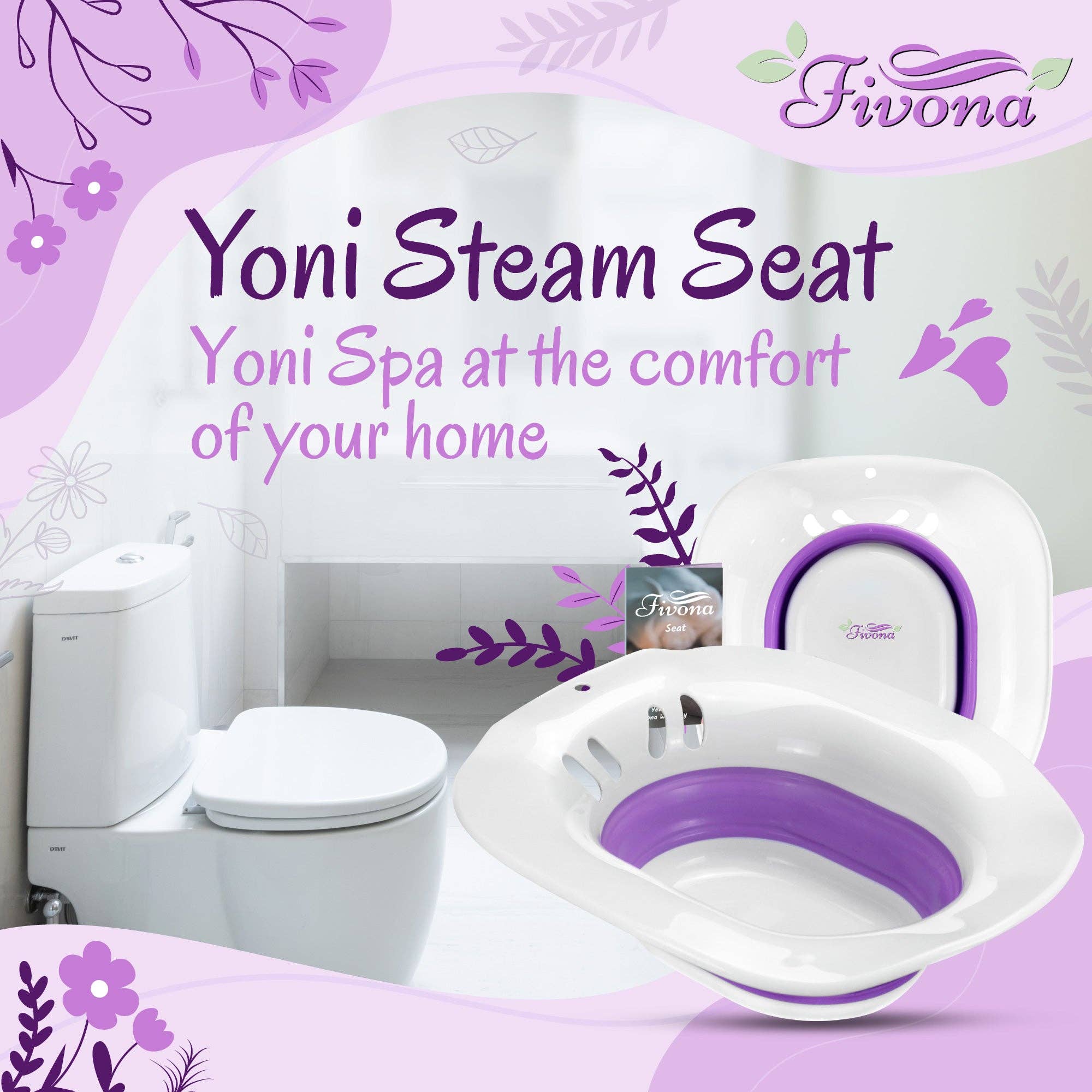 Yoni Steam Sitz Bath Seat for Postpartum and Hemorrhoids
