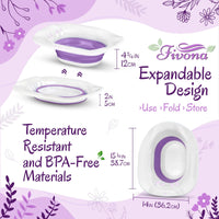 Yoni Steam Sitz Bath Seat for Postpartum and Hemorrhoids