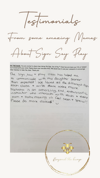 Sign, Say + Play