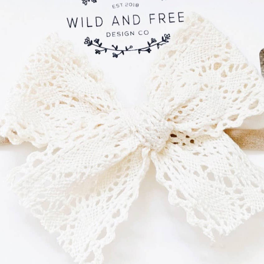 Crochet Pinwheel bow