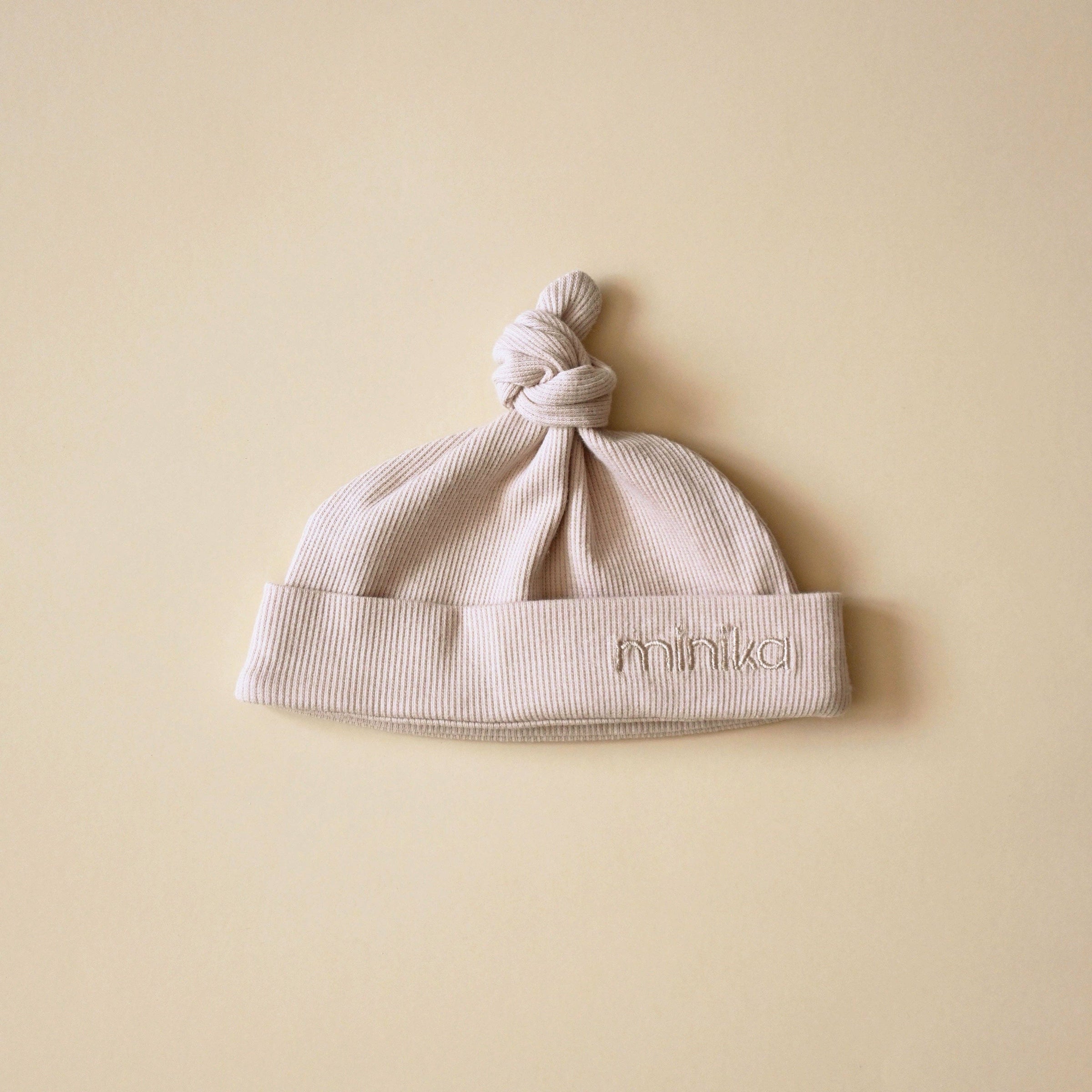 Minika Baby Hat - Cream