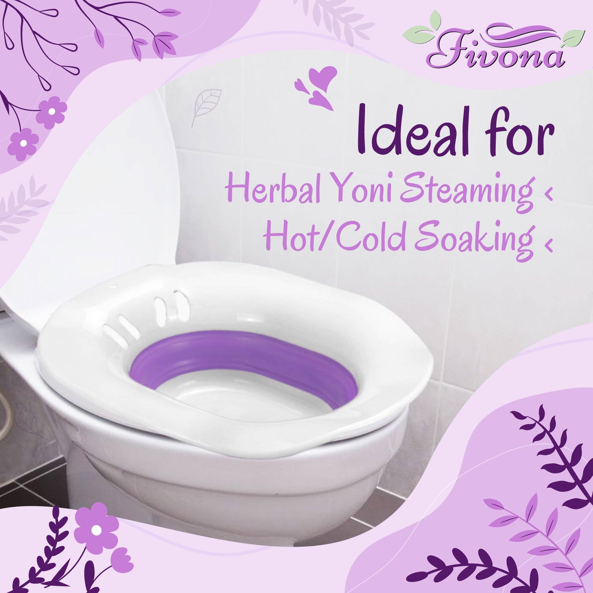 Yoni Steam Sitz Bath Seat for Postpartum and Hemorrhoids