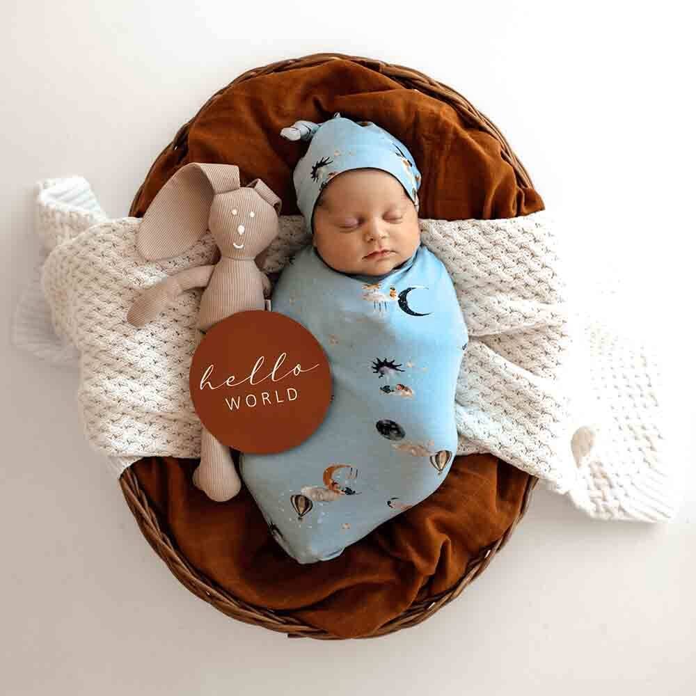 Snuggle Hunny - Dream & Hazelnut Reversible Milestone Cards