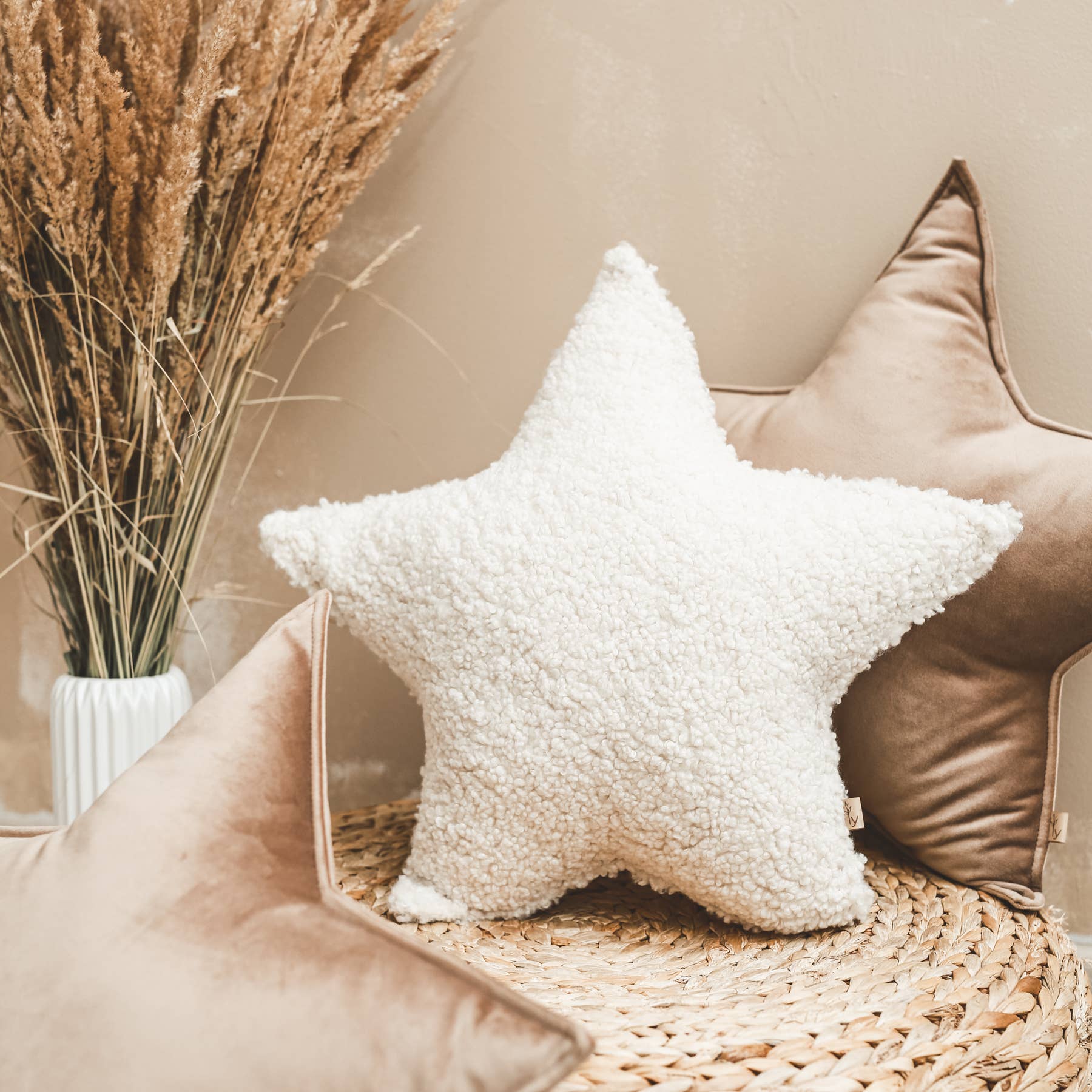 Babyly - Teddy Star Pillow