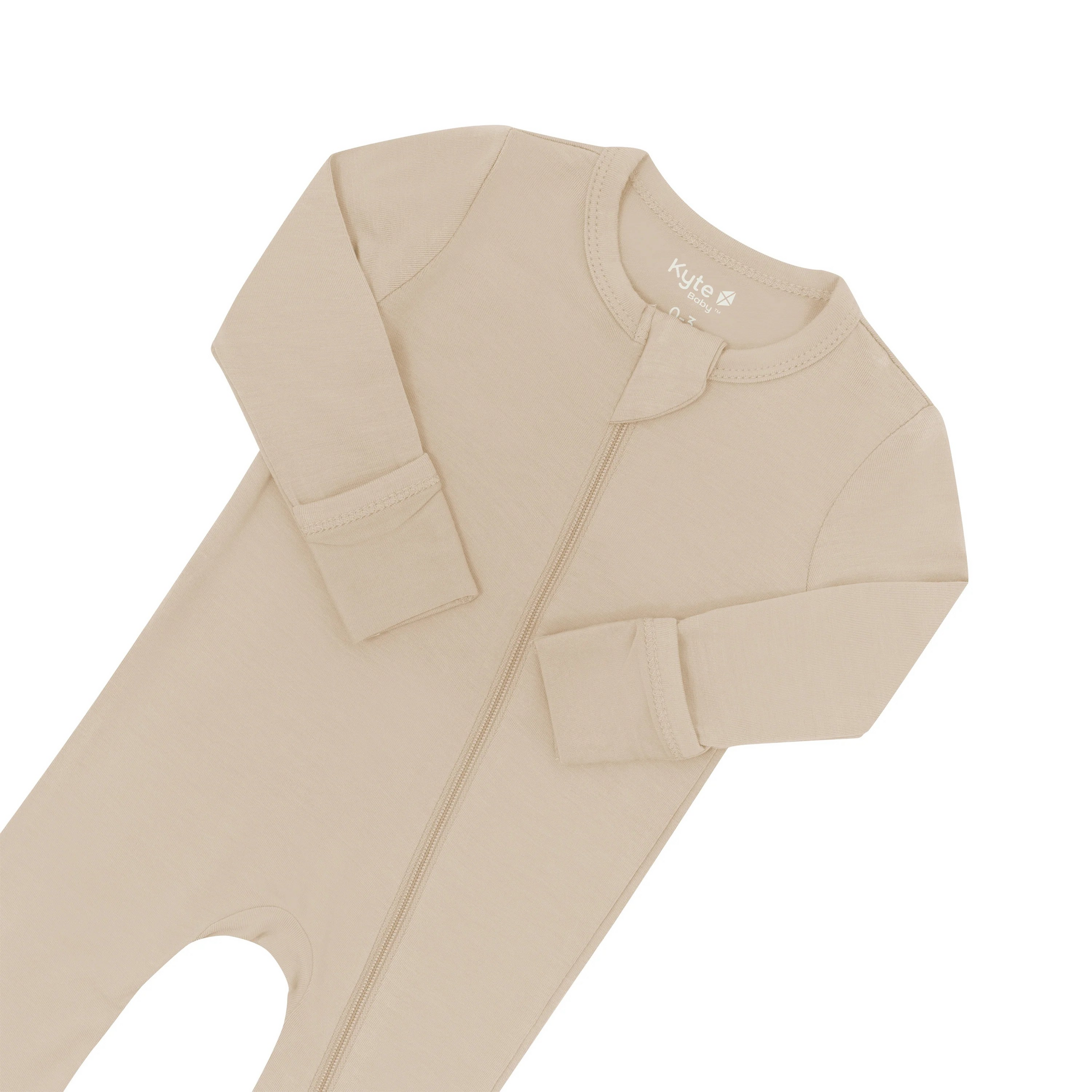 Kyte Baby - Zippered ROMPER -Almond
