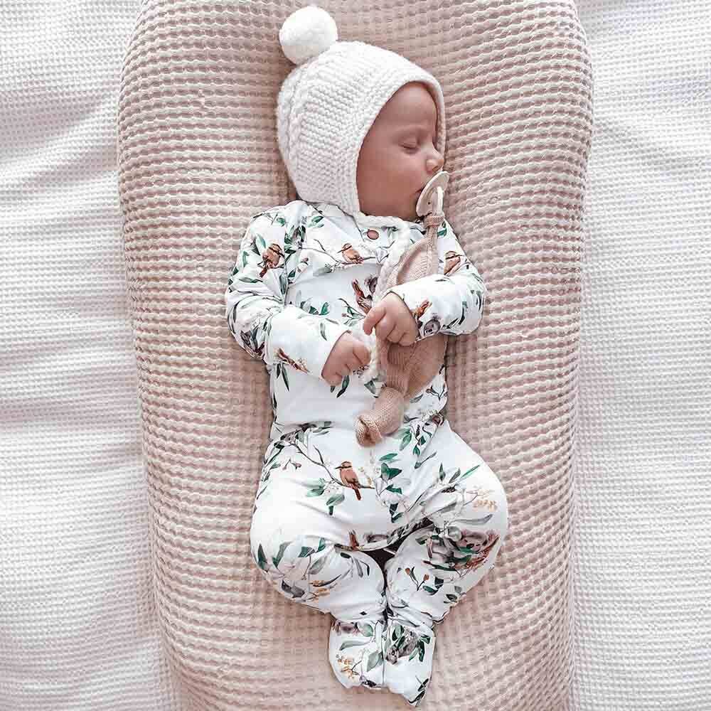 Snuggle Hunny - Ivory Merino Wool Bonnet & Booties