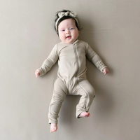 Kyte Baby - Zippered ROMPER -Almond