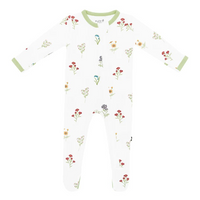 Kyte Baby -  Zippered Footie in Wildflower