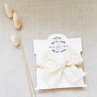 Crochet Pinwheel bow