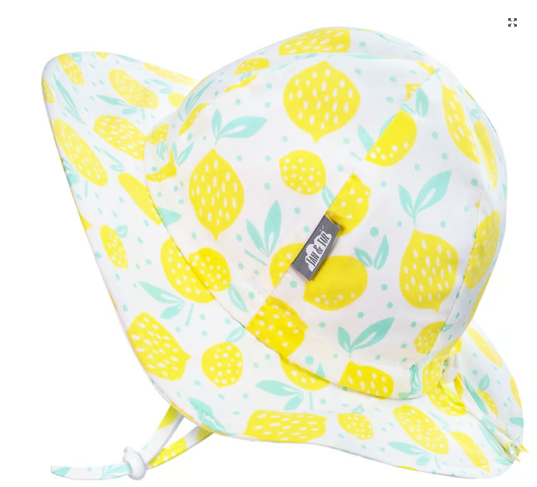 Jan & Jul Cotton Floppy Hat- Lemon Fresh