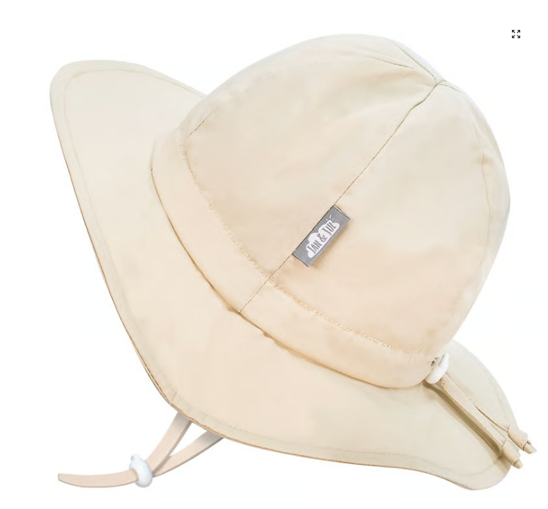 Jan & Jul Cotton Floppy Hat- Sand