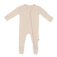 Kyte Baby - Zippered Footie - Bisque