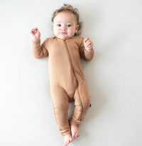 Kyte Baby - Zippered ROMPER -Latte