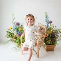Kyte Baby - Short Sleeve Pajamas in Wildflower