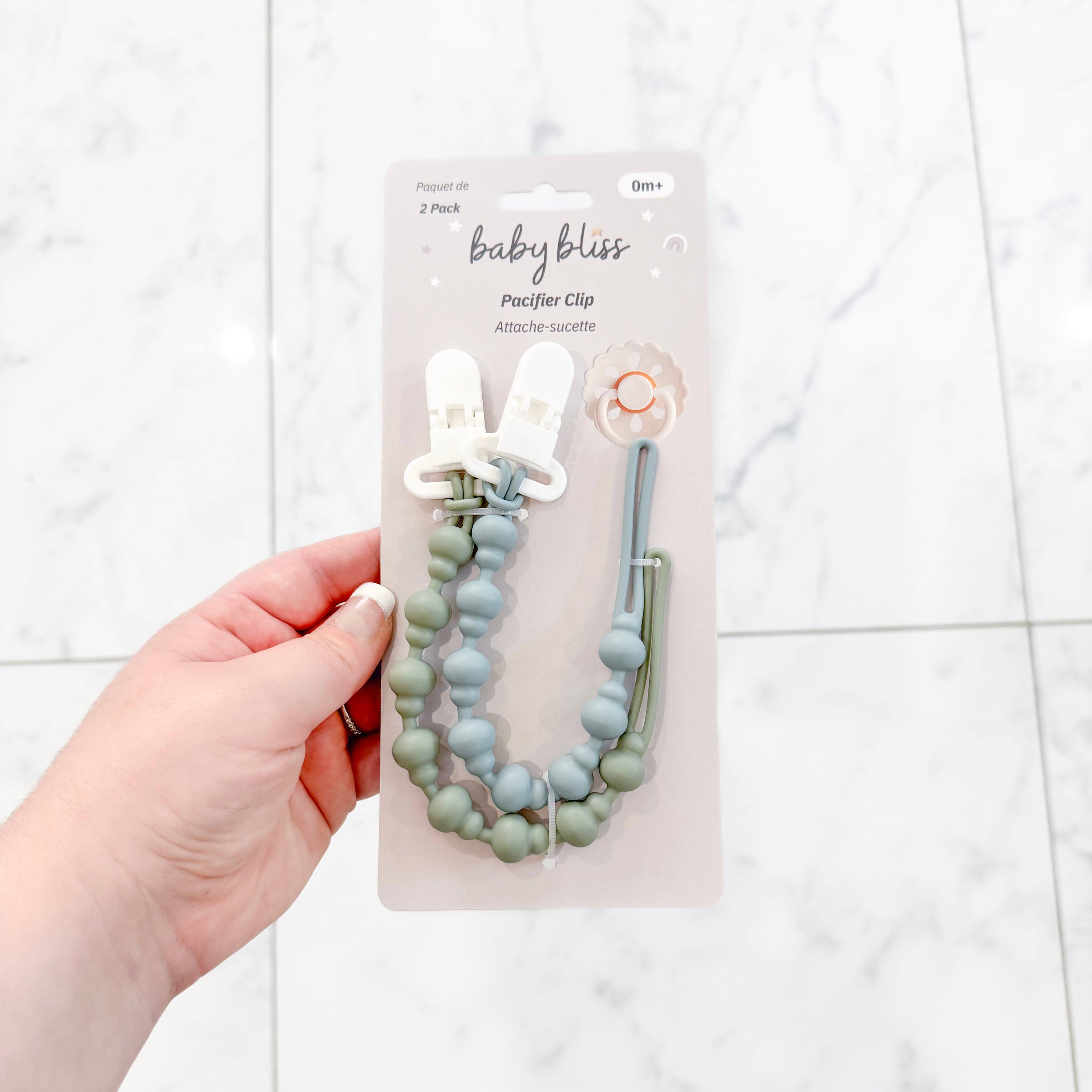 Baby Bliss - Pacifier Clip