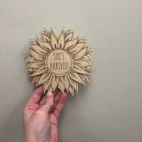 Wild Wheat & Rose - Wooden Announcements