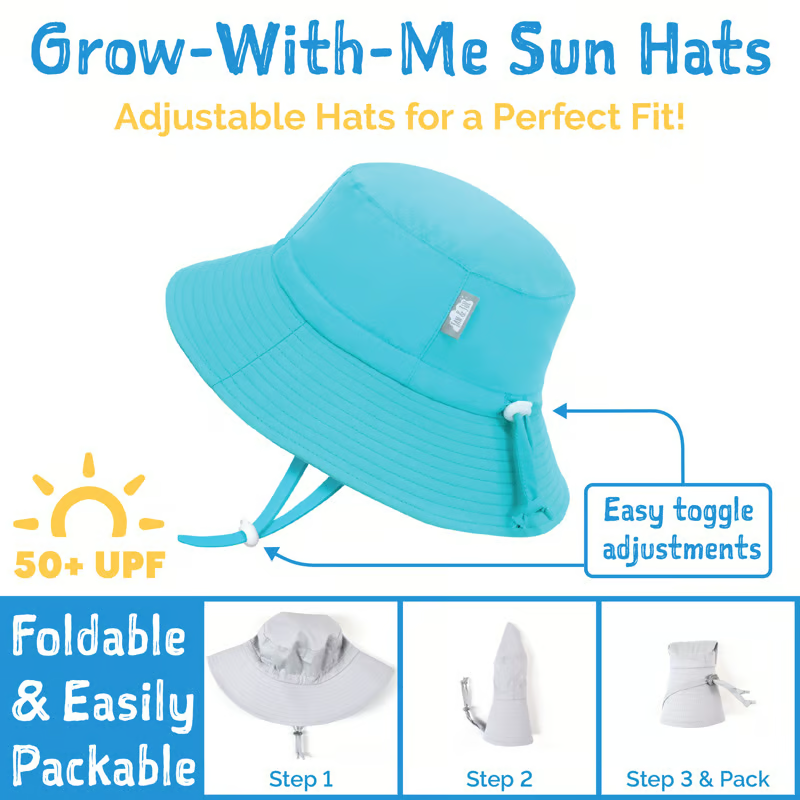 Jan & Jul Aqua Dry Bucket Hat- Tropical Bloom