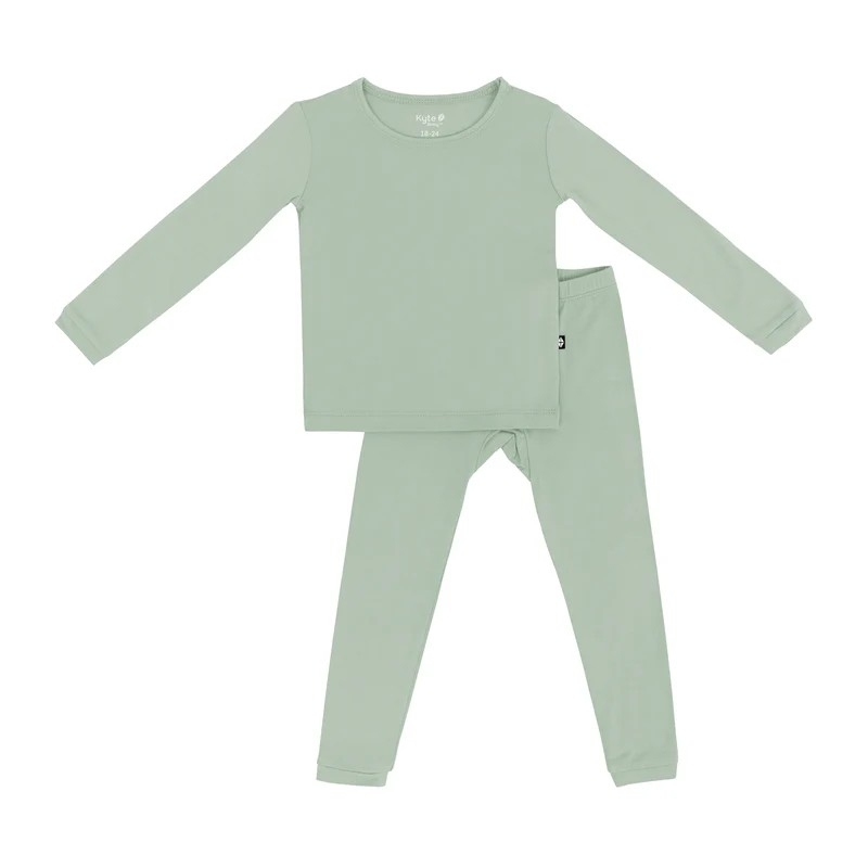 Kyte Baby -2 Pc Long Sleeve PJs- Thyme