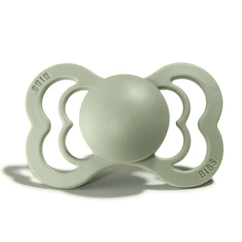 BIBS Pacifier - SIZE 1- Supreme- Soft Silicone (2 pack)