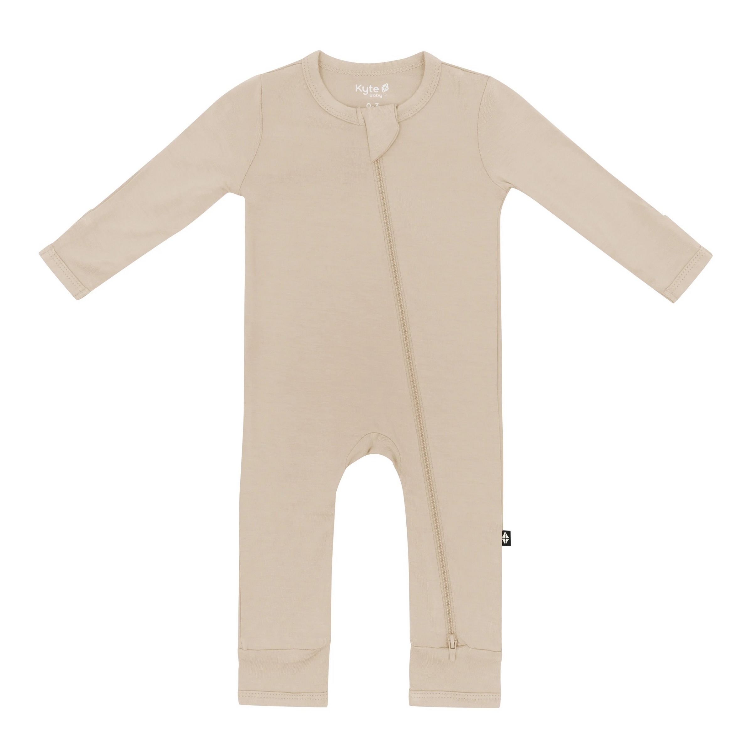 Kyte Baby - Zippered ROMPER -Almond
