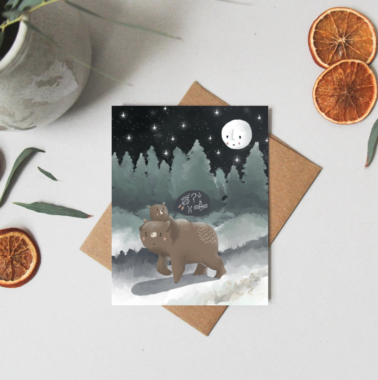 Paper Canoe Cards - Congratulations / New Baby