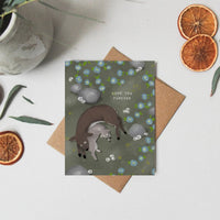 Paper Canoe Cards - Congratulations / New Baby