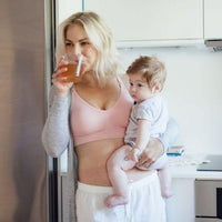 bravado body silk seamless nursing bra pink lifestlyle photo brandon manitoba