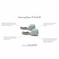 Loulou Lollipop Born to be Wild-Learning  Spoon & Fork - Elephant