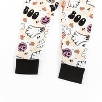 Fancy Prince- Pumpkin Ghost Rainbow Bamboo Long Sleeve Pajama Set