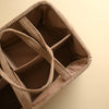 Diaper caddy - Almond