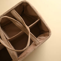 Diaper caddy - Almond