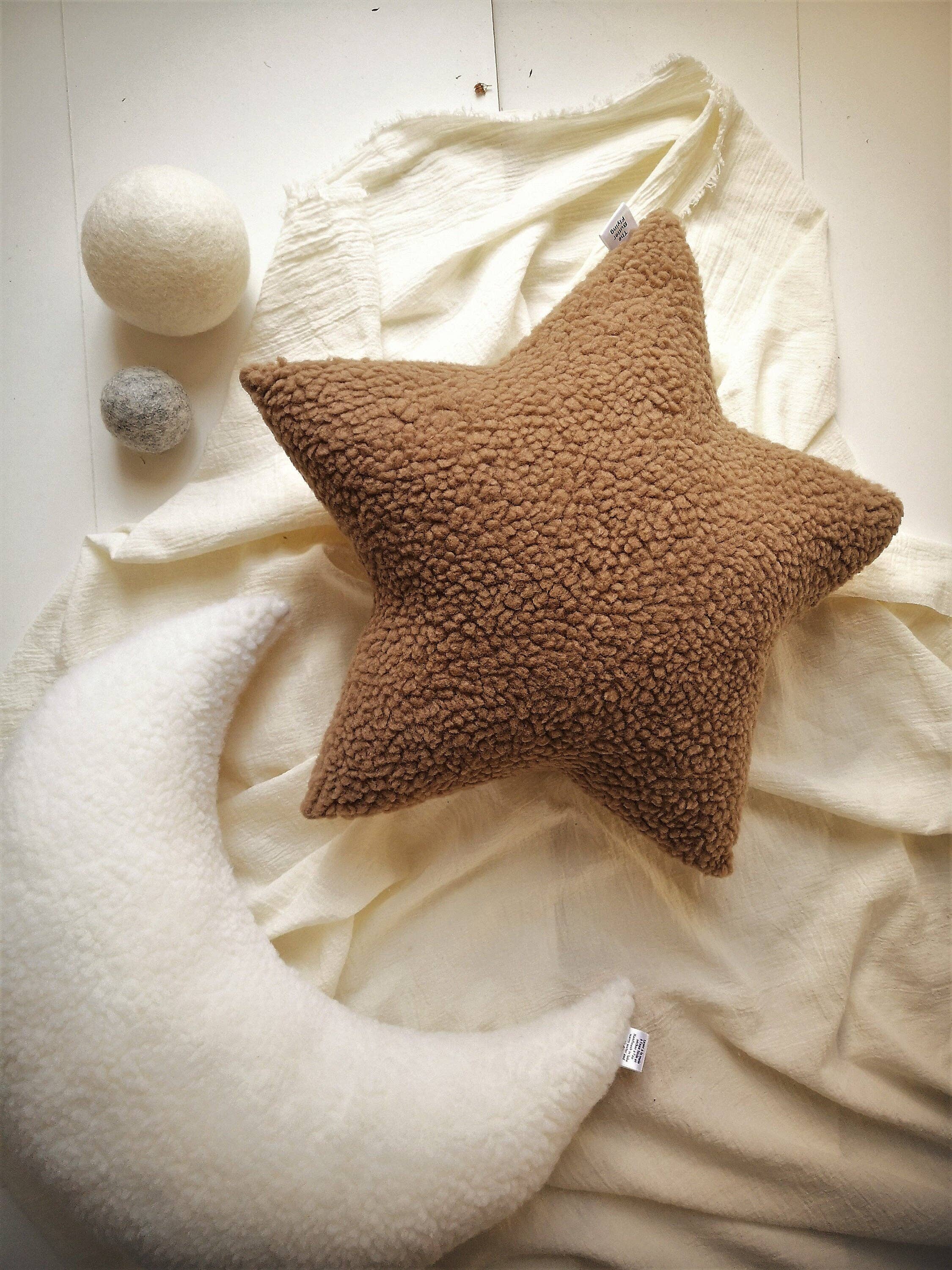 Star Pillow - 5 Sherpa Color Choices