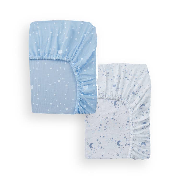 Piccolo Bambino- Flannel Crib Sheet Size  | ”27 * 52” * 9"
