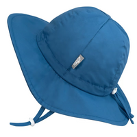 Jan & Jul Cotton Floppy Hat- Atlantic Blue