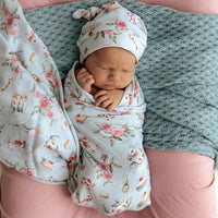 Snuggle Hunny - White Rabbit Organic Muslin Wrap