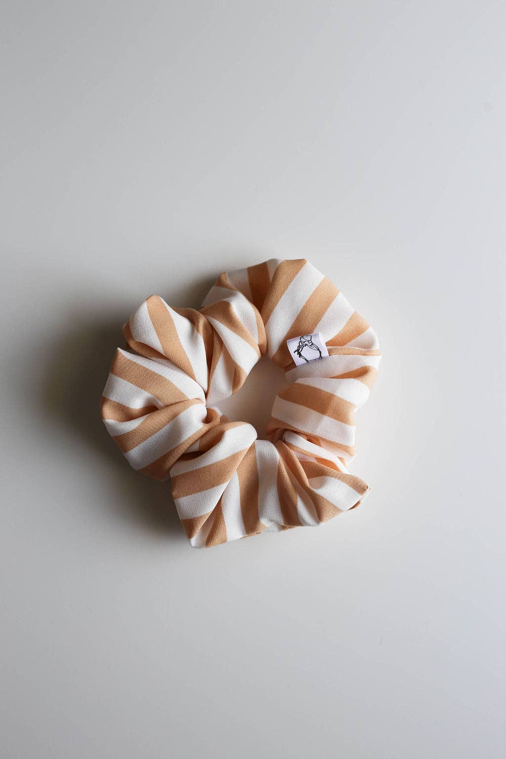 Caramel Stripe Scrunchies