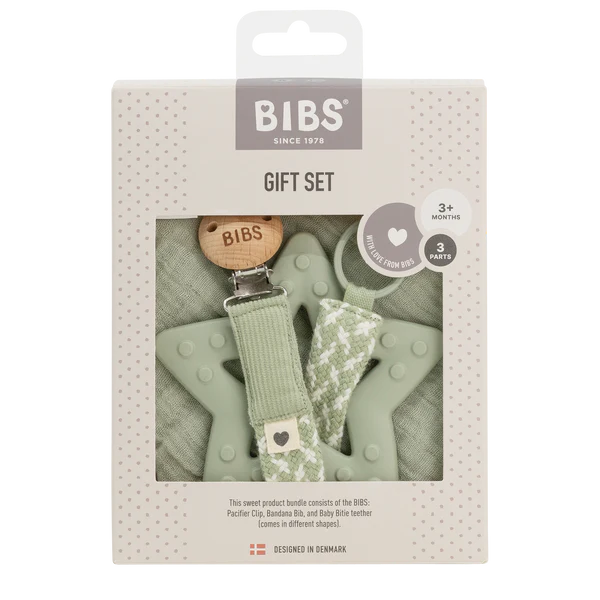 BIBS My First Gift Set-Sage