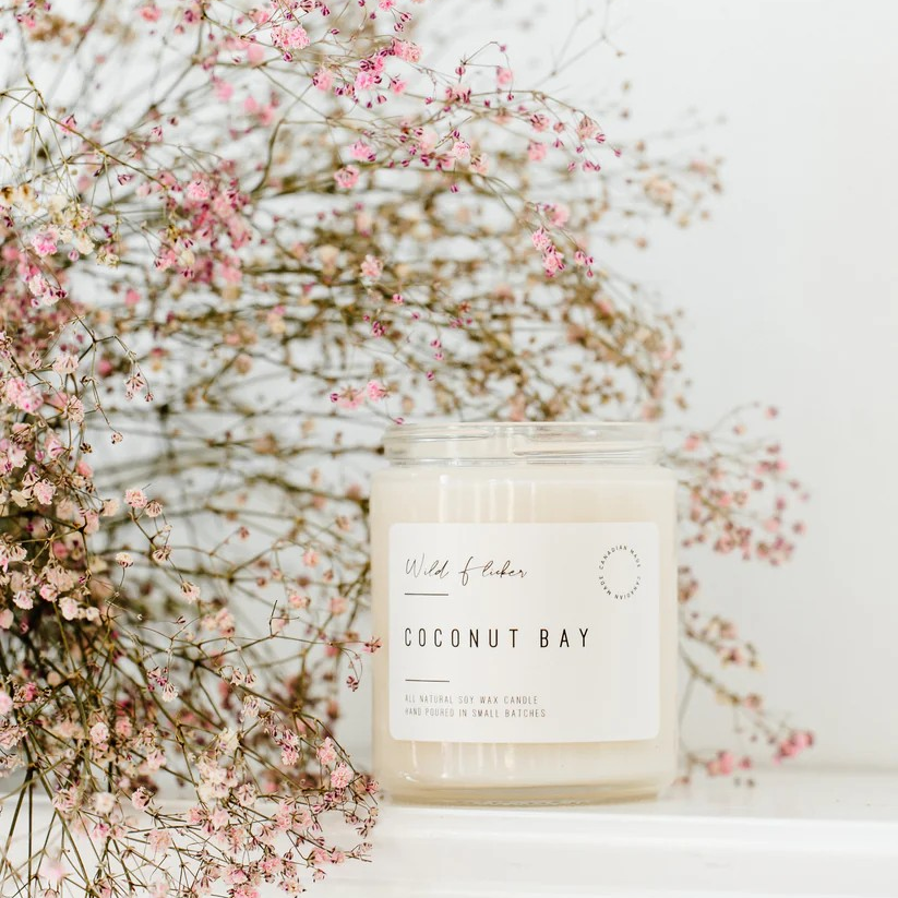 Wild Flicker - Coconut Bay Soy Wax Candle