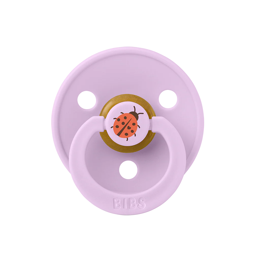 BIBS Pacifier -SIZE 2- NEW  Ladybug Studio Colour Collection