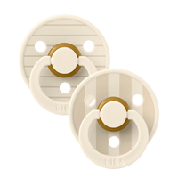 BIBS Pacifier -SIZE 2- NEW Pin Colour Collection