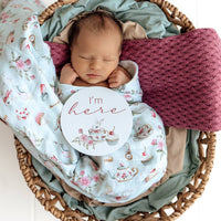 Snuggle Hunny - White Rabbit Organic Muslin Wrap