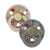 BIBS x Liberty Pacifier - Original Colour Anatomical Chamomile Lawn(2 pack)