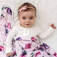 Snuggle Hunny- Rose Pink Velvet Bow