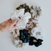 Assorted Earthy Neutral Scrunchies