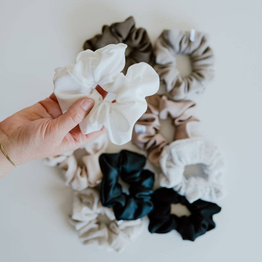 Assorted Earthy Neutral Scrunchies