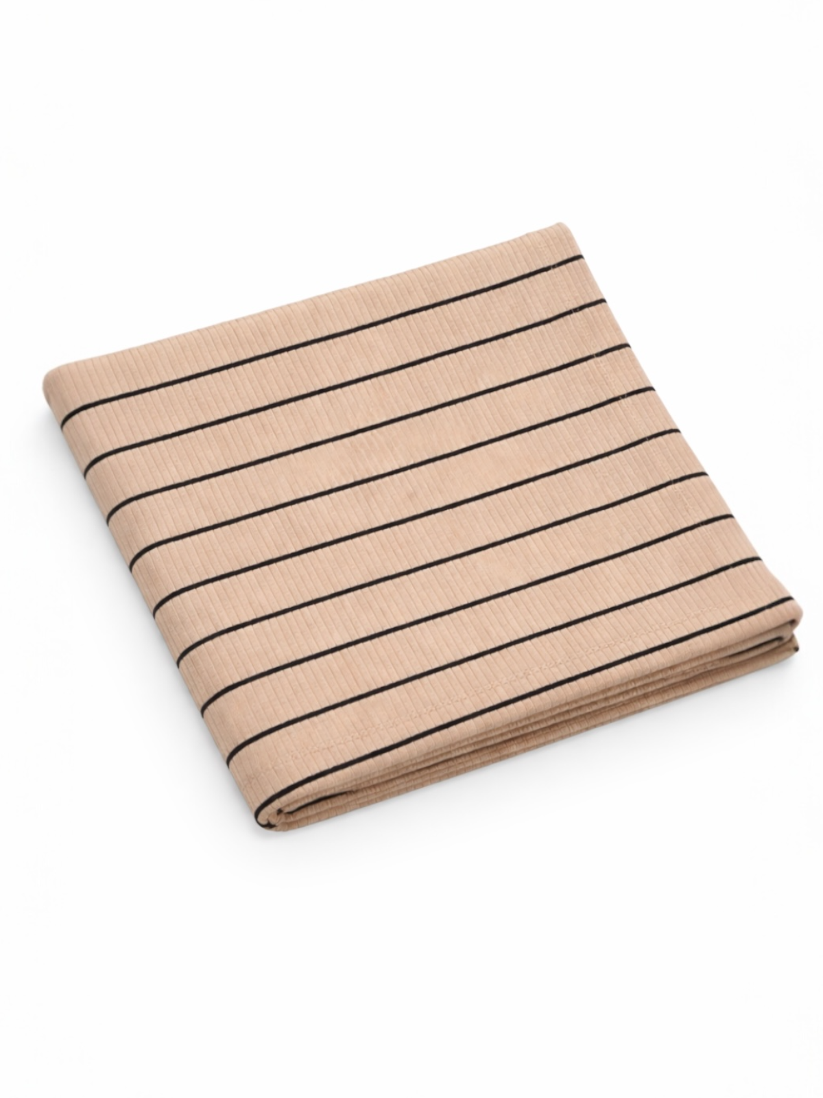 SIIX Collection - Tan/Black Stripe / Ribbed Swaddle