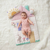 Bitzy Bespoke Ritzy Tummy Time™ Cottage Play Mat