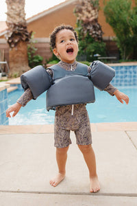 Floaties : Blue Checkers - Current Tyed