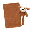 Chenille Stuffie With Blanket