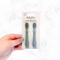 Baby Training Toothbrush 360° - Dusty Teal/Sage